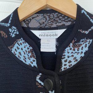 MISOOK LONG SUIT JACKET XL BLACK